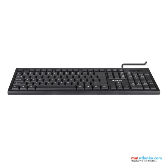 VERBATIM Wired Keyboard - Black (2Y)